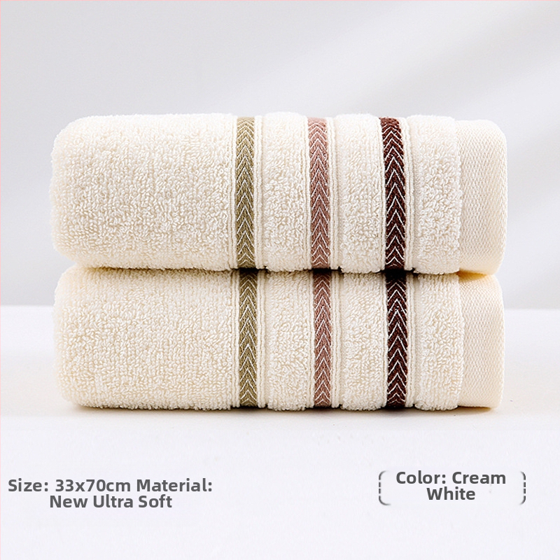 „Gaoyang“ grynos medvilnės rankšluostis namams, vienos pakuotės poroms, trijų spalvų rankšluostis, minkštas ir sugeriantis, visiškai medvilninis rankšluostis maudynėms