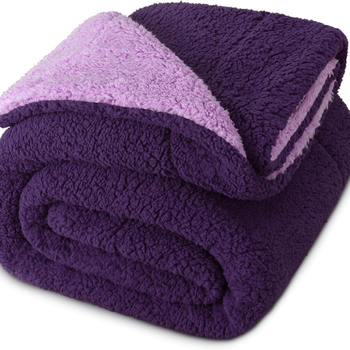 Κουβέρτα αρνιού διπλής στρώσης, μονόχρωμη, φανελένια, χειμωνιάτικη, μονόχρωμη, χοντρή κουβέρτα Sherpa