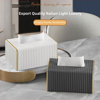 Servetėlių dėžutė, namų apyvokos reikmenys, svetainė, dulkėms atspari, šviesi, prabangi, Šiaurės šalių didmeninė prekyba, odinė popierinė dėžutė, viešbučio komercinė, paprasta, didmeninė prekyba papuošalais