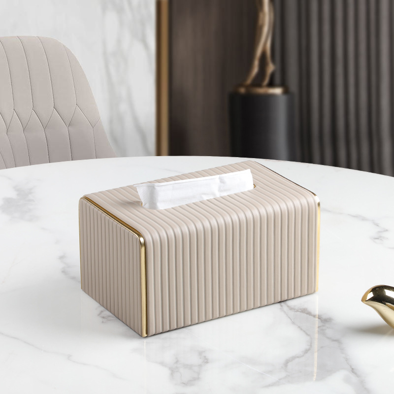 Servetėlių dėžutė, namų apyvokos reikmenys, svetainė, dulkėms atspari, šviesi, prabangi, Šiaurės šalių didmeninė prekyba, odinė popierinė dėžutė, viešbučio komercinė, paprasta, didmeninė prekyba papuošalais