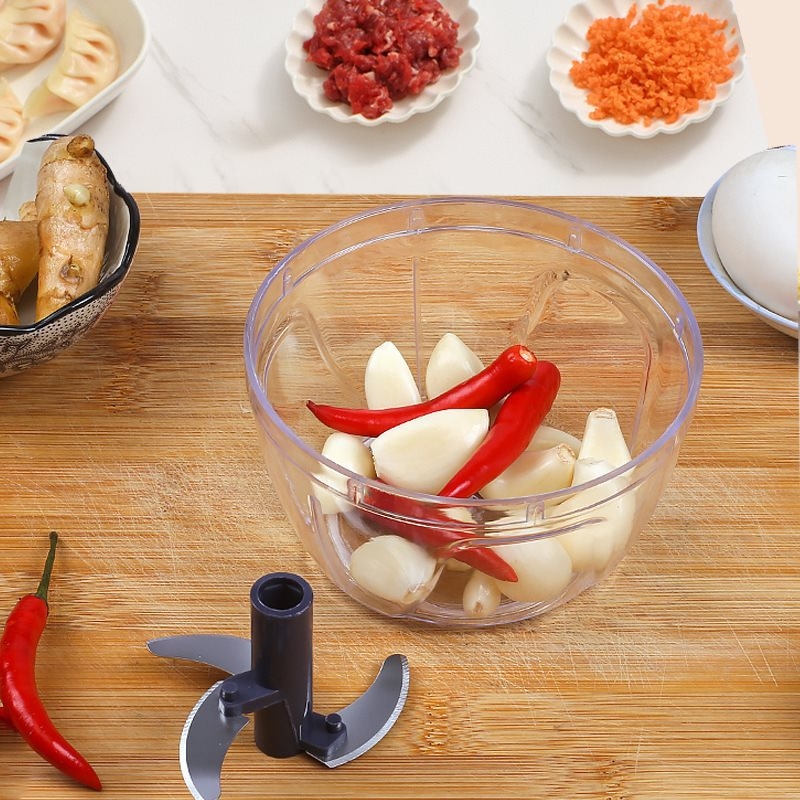 Rankinis česnakų presas namams