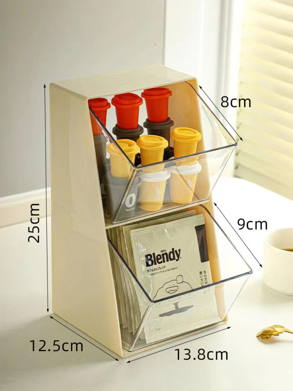 Gyári kapszulás kávétároló asztali irodai teaszoba bár kiállító doboz snackek fülbe akasztható teafilter tároló állvány