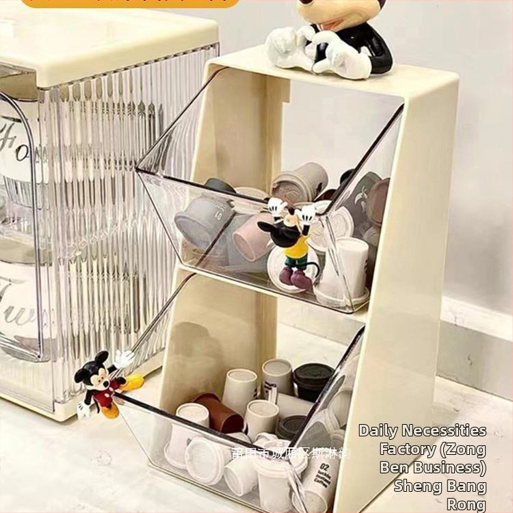 Gyári kapszulás kávétároló asztali irodai teaszoba bár kiállító doboz snackek fülbe akasztható teafilter tároló állvány