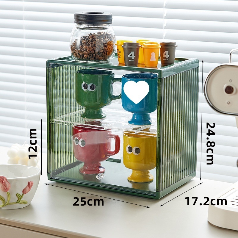 Gyári kapszulás kávétároló asztali irodai teaszoba bár kiállító doboz snackek fülbe akasztható teafilter tároló állvány