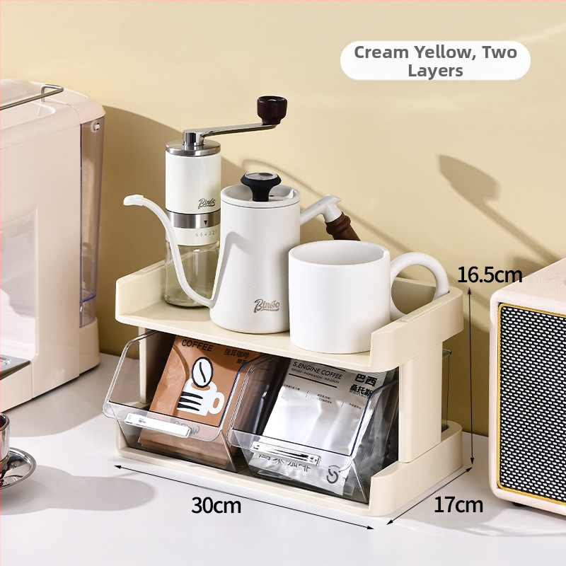 Gyári kapszulás kávétároló asztali irodai teaszoba bár kiállító doboz snackek fülbe akasztható teafilter tároló állvány