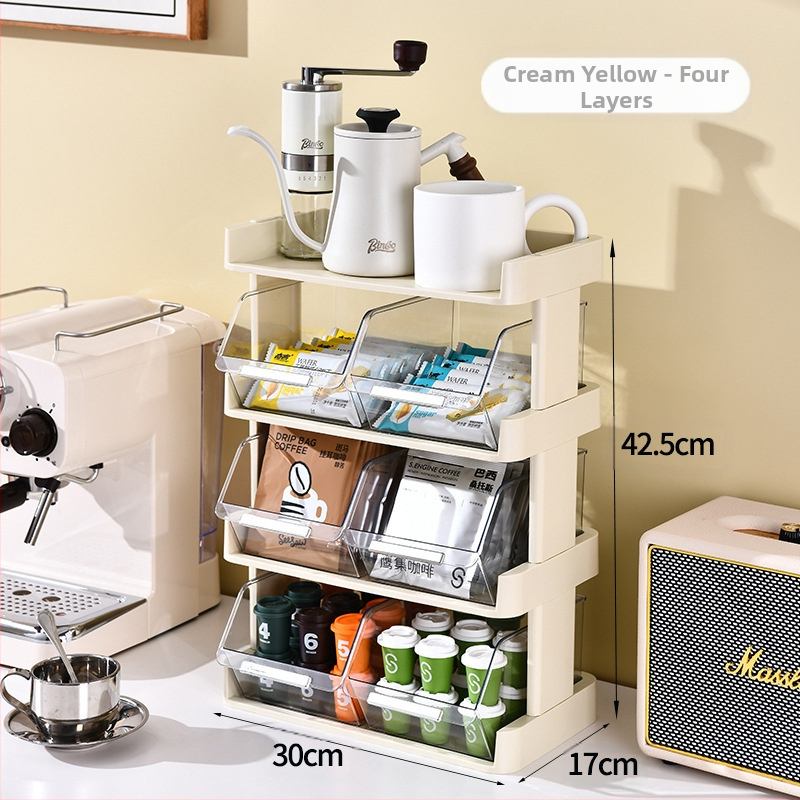 Gyári kapszulás kávétároló asztali irodai teaszoba bár kiállító doboz snackek fülbe akasztható teafilter tároló állvány