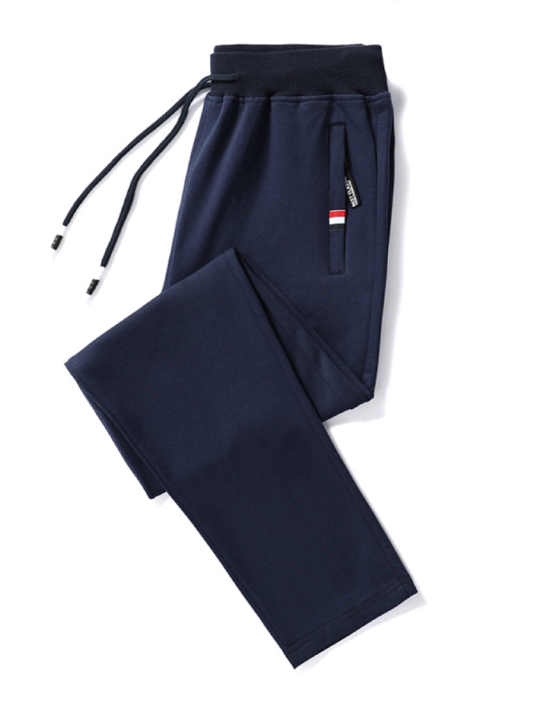 Meeste talvised vabaaja sügis- ja talvestiilis õuespordi dressipüksid fliisvoodriga soojuse ja külmakindluse tagamiseks, pikkust tõstvad pikad püksid fliisist ja paksendatud voodriga