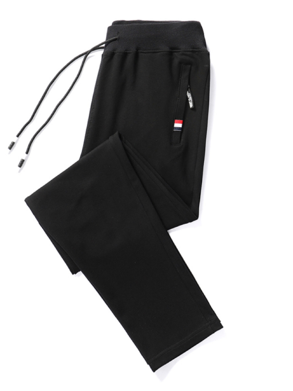 Meeste talvised vabaaja sügis- ja talvestiilis õuespordi dressipüksid fliisvoodriga soojuse ja külmakindluse tagamiseks, pikkust tõstvad pikad püksid fliisist ja paksendatud voodriga