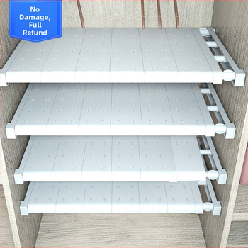 Gardróbszekrény tároló réteges polc válaszfal szekrény cipőszekrény elválasztó szögmentes teleszkópos kollégiumi tároló állvány válaszfal