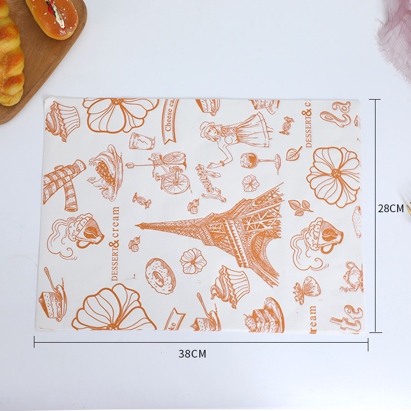 Võileivapaber, õli imav õlikindel riisikobarapaber, kaetud paber, leivaõli, vahapaber, küpsetamispaber, toiduõlipaber