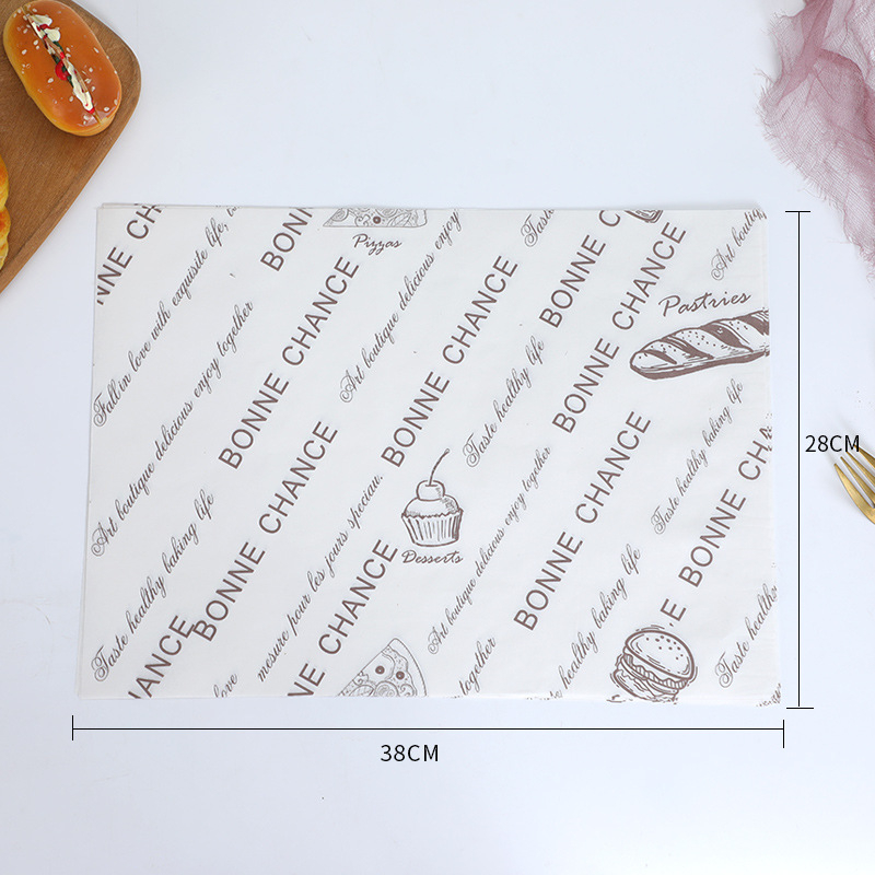 Võileivapaber, õli imav õlikindel riisikobarapaber, kaetud paber, leivaõli, vahapaber, küpsetamispaber, toiduõlipaber