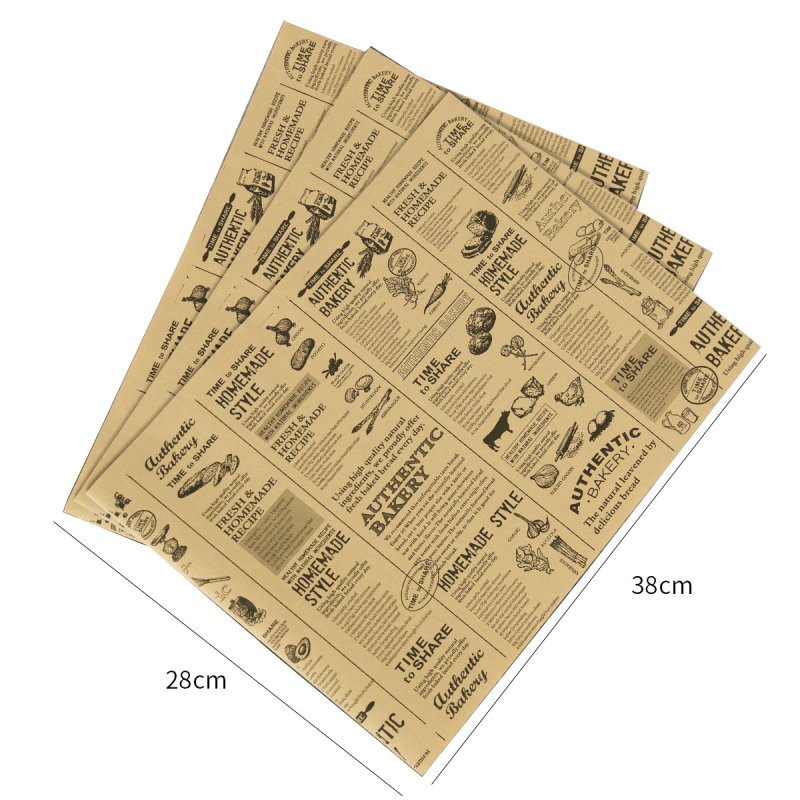 Võileivapaber, õli imav õlikindel riisikobarapaber, kaetud paber, leivaõli, vahapaber, küpsetamispaber, toiduõlipaber