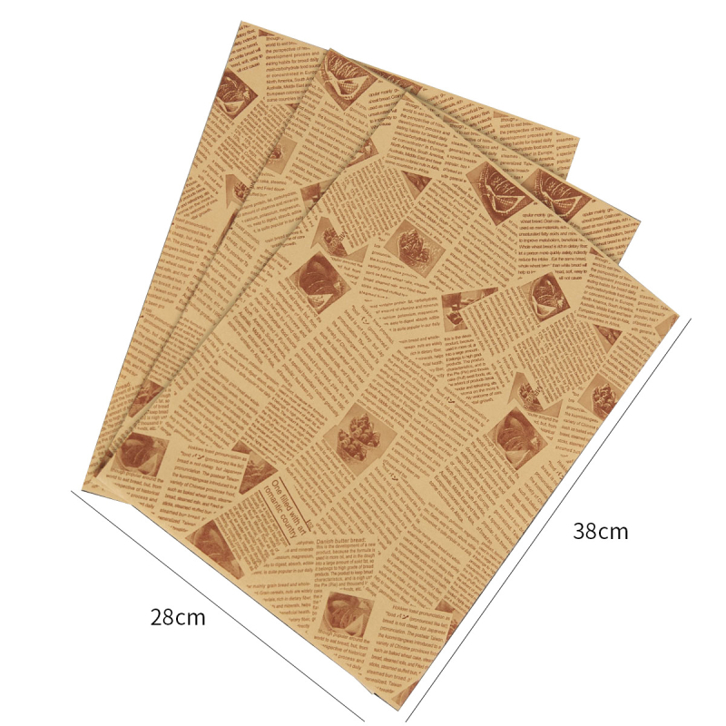 Võileivapaber, õli imav õlikindel riisikobarapaber, kaetud paber, leivaõli, vahapaber, küpsetamispaber, toiduõlipaber