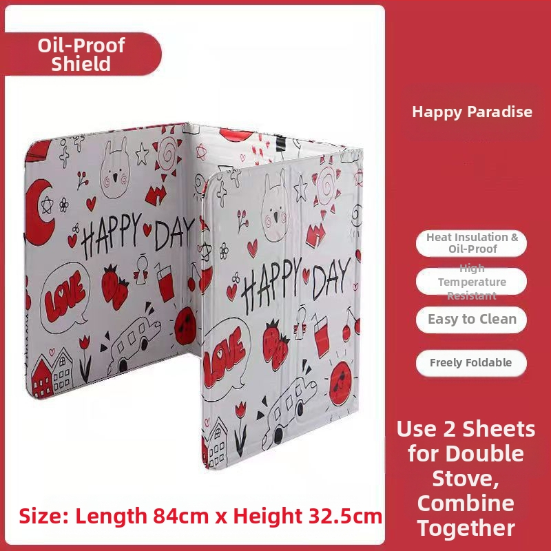 Virtuvės kepimo aliejaus nepraleidžianti pertvara, buitinės viryklės apsaugos nuo purslų alyvos pertvara, dujinės viryklės aliuminio folijos šilumos izoliacinė plokštė, alyvai atspari plokštė