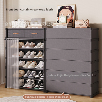 Jalanõude riiul kodu sissepääsu jaoks mitmekihiline sahtlitega kingakapp lihtne kingakapp üürikorteritele ei võta ruumi