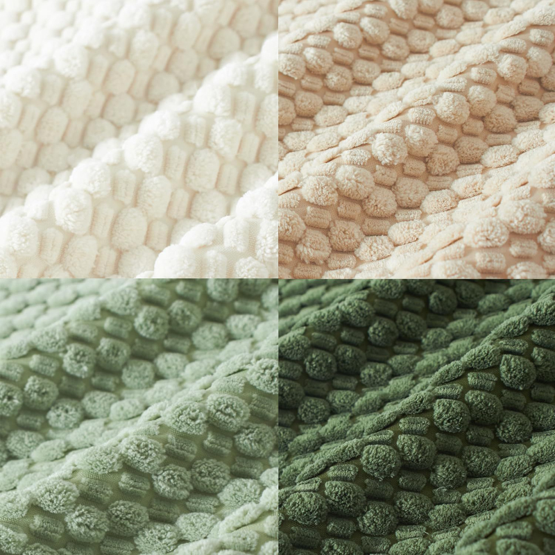 Határokon átnyúló, háromdimenziós, buborékmintás, kordbársony párnahuzat otthoni vendégeknek, luxus kanapé háttámla huzat