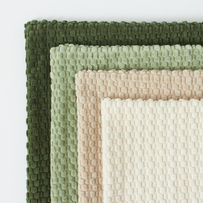 Határokon átnyúló, háromdimenziós, buborékmintás, kordbársony párnahuzat otthoni vendégeknek, luxus kanapé háttámla huzat