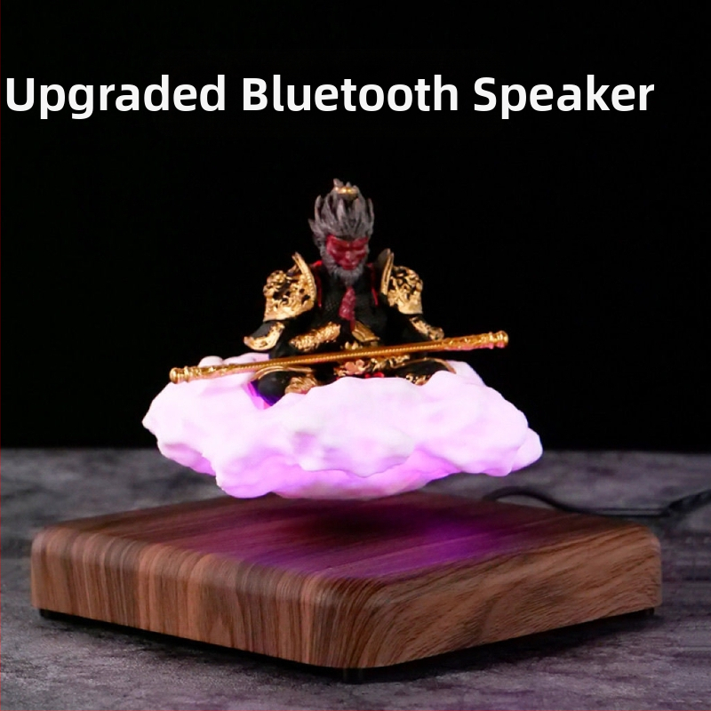 Черен мит Укунг Магнитни Левитационни Орнаменти Новогодишен Гадже Сун Укунг Ръчно Изработени Играчки Креативен Подарък за Момчета