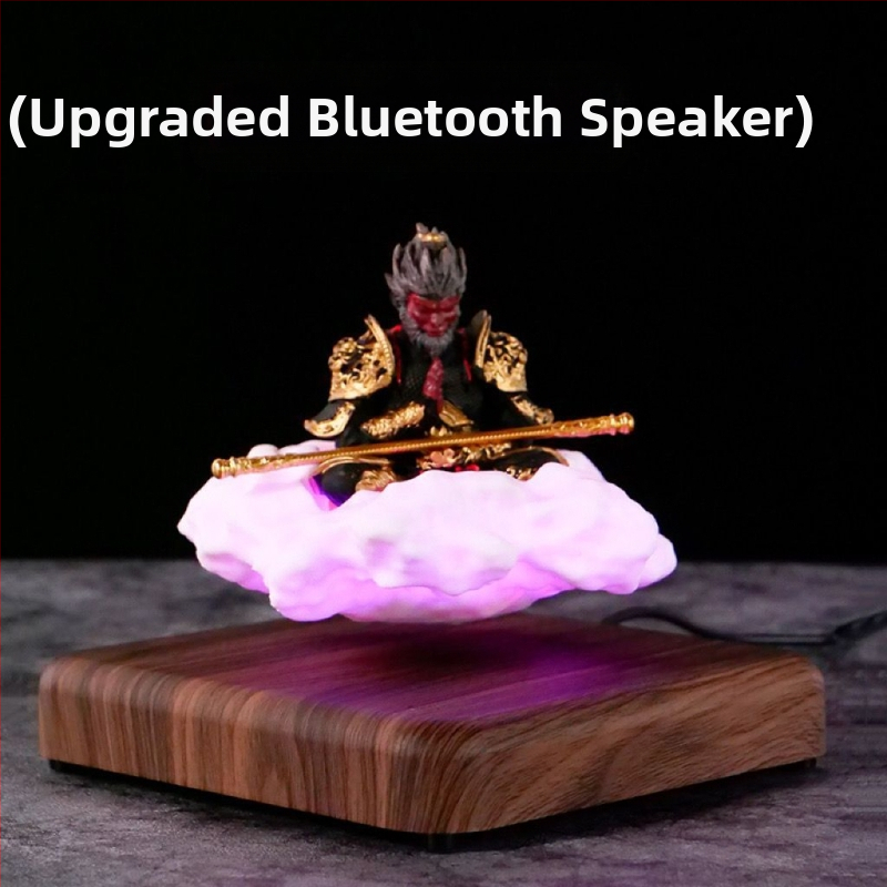 Черен мит Укунг Магнитни Левитационни Орнаменти Новогодишен Гадже Сун Укунг Ръчно Изработени Играчки Креативен Подарък за Момчета