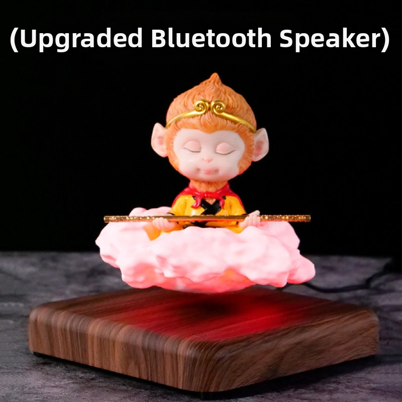 Черен мит Укунг Магнитни Левитационни Орнаменти Новогодишен Гадже Сун Укунг Ръчно Изработени Играчки Креативен Подарък за Момчета