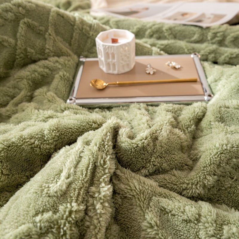 Antarktinio taftos viengulė antklodės užvalkalas koralų aksomas mažas antklodė biuro snapo antklodės užvalkalas sofos užvalkalas antklodė