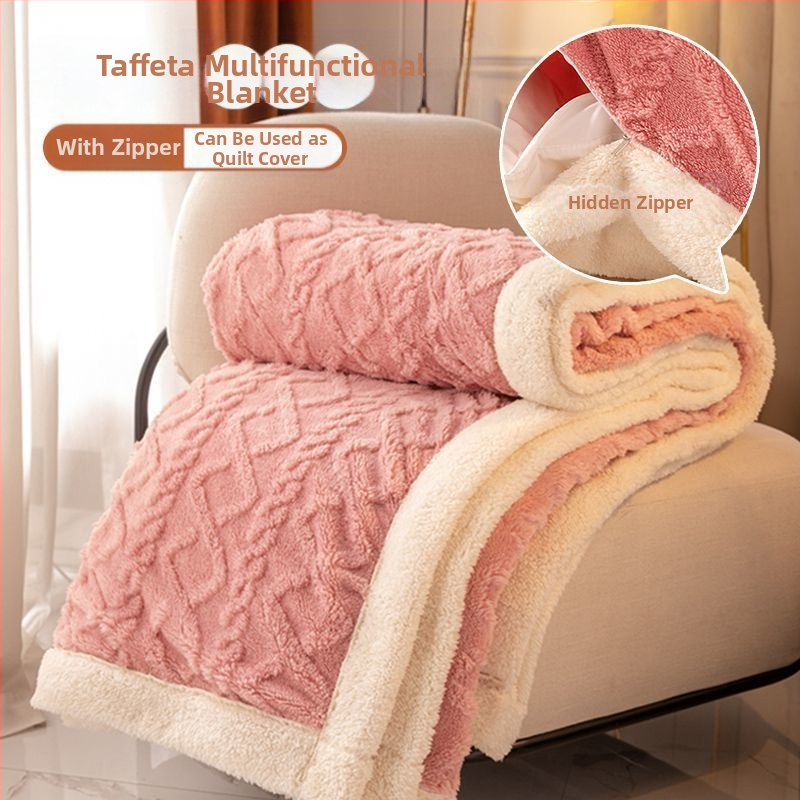 Antarktinio taftos viengulė antklodės užvalkalas koralų aksomas mažas antklodė biuro snapo antklodės užvalkalas sofos užvalkalas antklodė