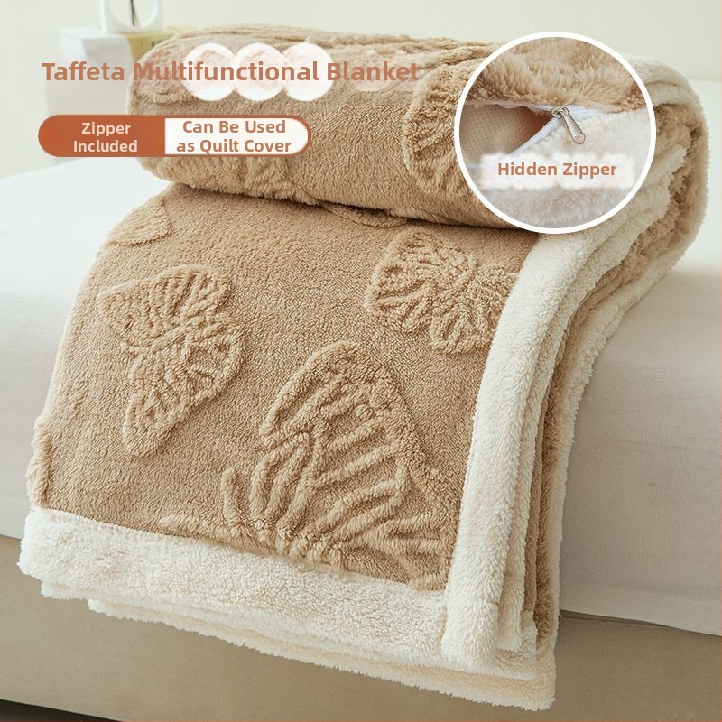 Antarktinio taftos viengulė antklodės užvalkalas koralų aksomas mažas antklodė biuro snapo antklodės užvalkalas sofos užvalkalas antklodė