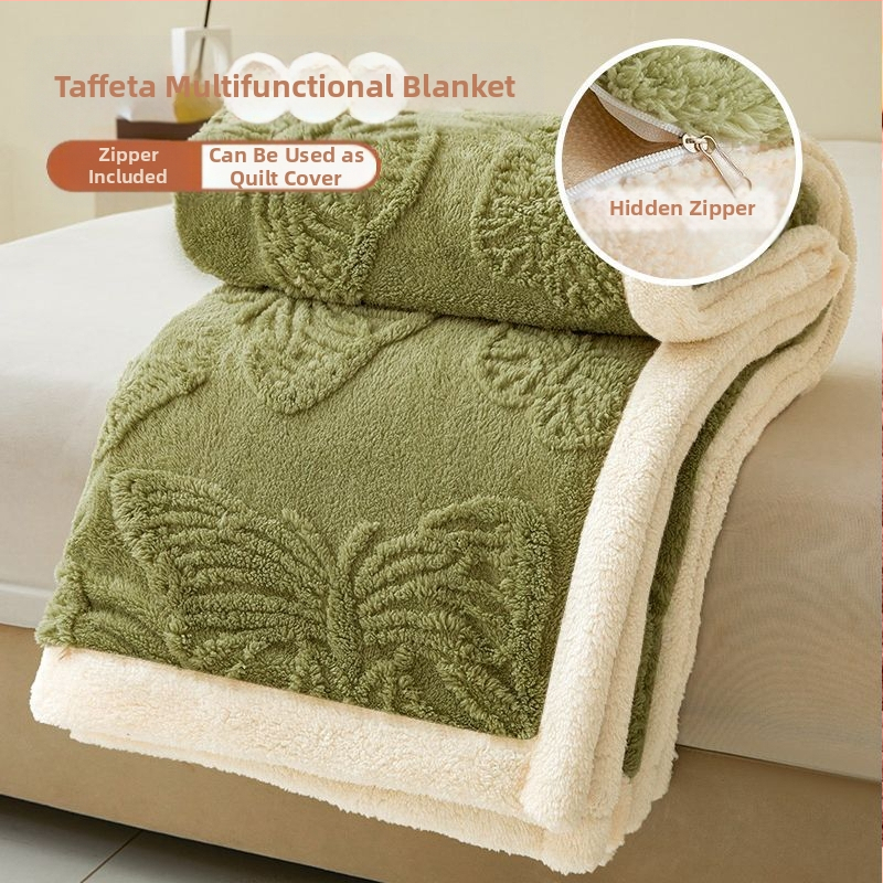 Antarktinio taftos viengulė antklodės užvalkalas koralų aksomas mažas antklodė biuro snapo antklodės užvalkalas sofos užvalkalas antklodė