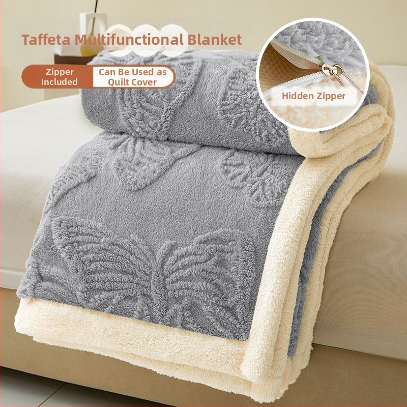 Antarktinio taftos viengulė antklodės užvalkalas koralų aksomas mažas antklodė biuro snapo antklodės užvalkalas sofos užvalkalas antklodė