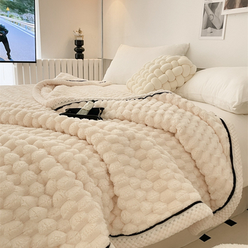 Κουβέρτα βελούδου Golden Turtle Velvet Beibei Velvet Double-Sided Velvet Throw Κουβέρτα βελούδου διπλής όψης Φθινόπωρο και Χειμώνας Πυκνωμένη Ζεστή Κουβέρτα από Βελούδο Αρνιού Χονδρική