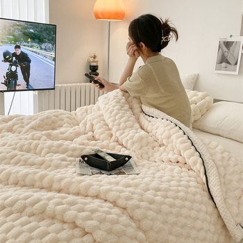 Κουβέρτα βελούδου Golden Turtle Velvet Beibei Velvet Double-Sided Velvet Throw Κουβέρτα βελούδου διπλής όψης Φθινόπωρο και Χειμώνας Πυκνωμένη Ζεστή Κουβέρτα από Βελούδο Αρνιού Χονδρική