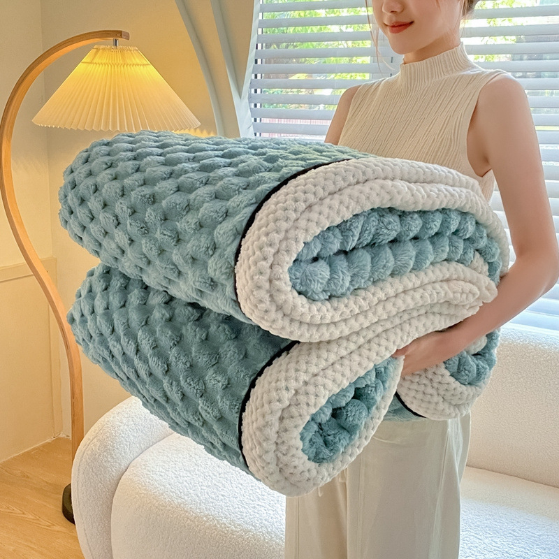 Arany teknős bársony takaró Beibei bársony kétoldalas bársony dobótakaró őszi és téli vastagított meleg bárány bársony kompozit takaró nagykereskedelem