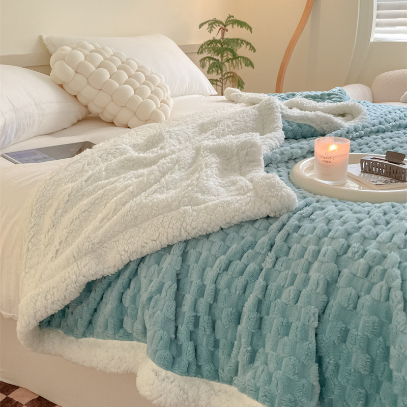 Arany teknős bársony takaró Beibei bársony kétoldalas bársony dobótakaró őszi és téli vastagított meleg bárány bársony kompozit takaró nagykereskedelem