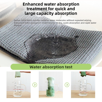 „Crossborder“ namų virtuvės grynos medvilnės paprastas indų plovimo šluostė vaflinis arbatos rankšluostis keturių kostiumų virtuvinis rankšluostis servetėlė