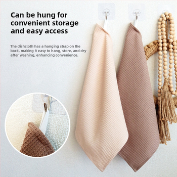 „Crossborder“ namų virtuvės grynos medvilnės paprastas indų plovimo šluostė vaflinis arbatos rankšluostis keturių kostiumų virtuvinis rankšluostis servetėlė