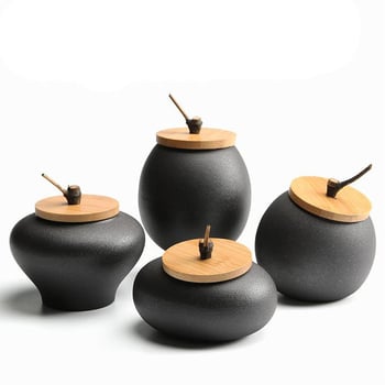 Cutii de ceai, cutii sigilate din ceramică, gresie, dimensiuni mari, cutii de depozitare pentru uz casnic, cutii universale rezistente la umiditate, cutie cadou creativă, ambalaj, cutii de ceai