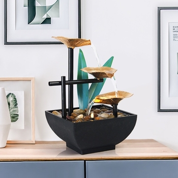 Σύγχρονες απλές κυκλοφορούσες μικρές ρέουσες διακοσμήσεις νερού γραφείου γραφείο άνοιγμα πλούτου σαλόνι υψηλής ποιότητας διακοσμήσεις τοπίου