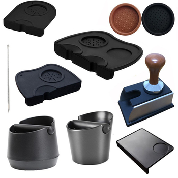 Tehase otsetarne laos kohvipulbri padja räbuämber ABS-ist räbuämber kohvibaari matt hoiuämber kohvimasina sobitamine