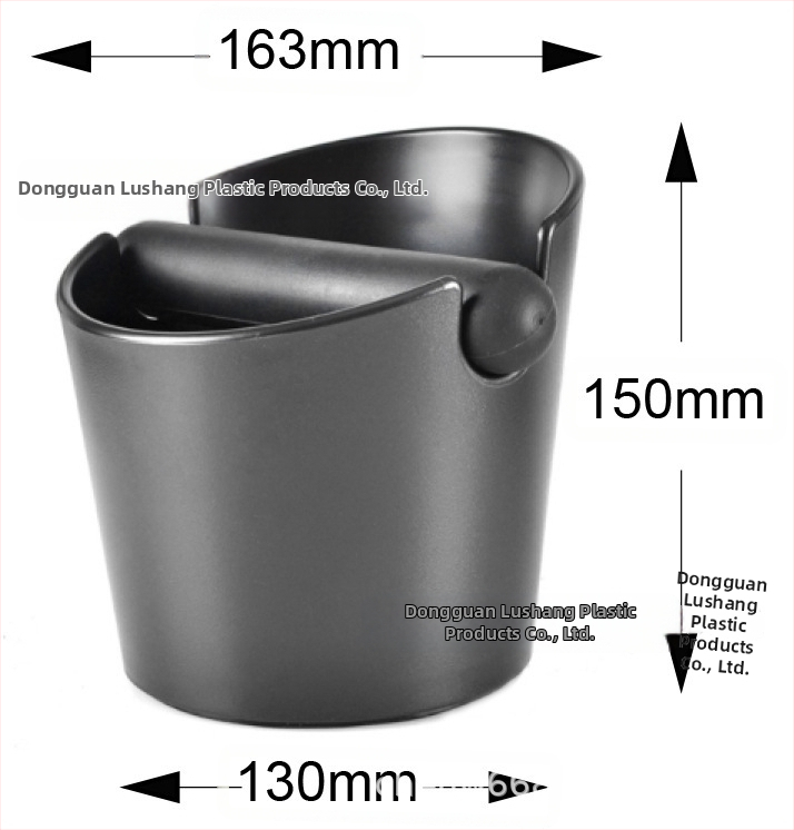 Tehase otsetarne laos kohvipulbri padja räbuämber ABS-ist räbuämber kohvibaari matt hoiuämber kohvimasina sobitamine