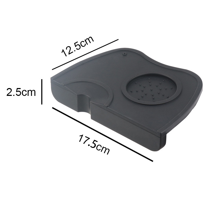 Tehase otsetarne laos kohvipulbri padja räbuämber ABS-ist räbuämber kohvibaari matt hoiuämber kohvimasina sobitamine