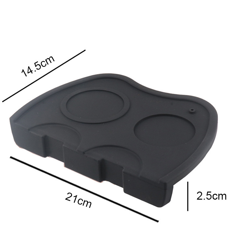 Tehase otsetarne laos kohvipulbri padja räbuämber ABS-ist räbuämber kohvibaari matt hoiuämber kohvimasina sobitamine