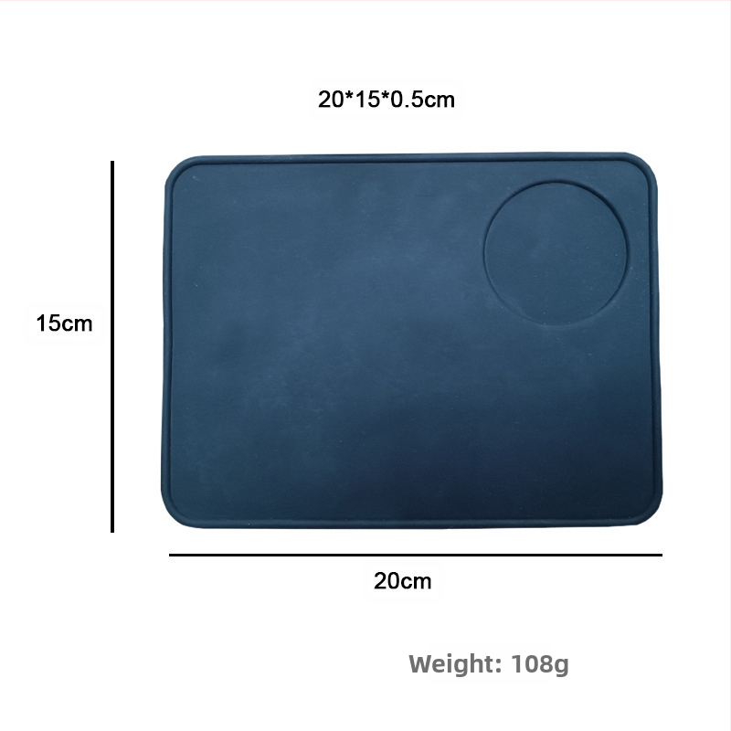 Tehase otsetarne laos kohvipulbri padja räbuämber ABS-ist räbuämber kohvibaari matt hoiuämber kohvimasina sobitamine