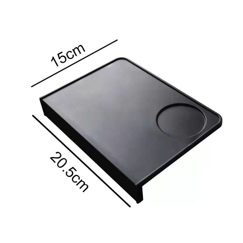 Tehase otsetarne laos kohvipulbri padja räbuämber ABS-ist räbuämber kohvibaari matt hoiuämber kohvimasina sobitamine