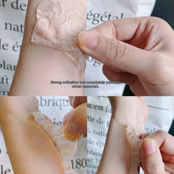 Rinnateip Nähtamatu rinnateip Seksikas kumavastane ühekordselt kasutatav pitsist riidest näo rinnateip Ujumisriiete riidest rinnakleebised