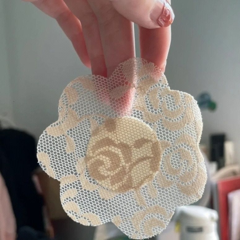 Rinnateip Nähtamatu rinnateip Seksikas kumavastane ühekordselt kasutatav pitsist riidest näo rinnateip Ujumisriiete riidest rinnakleebised