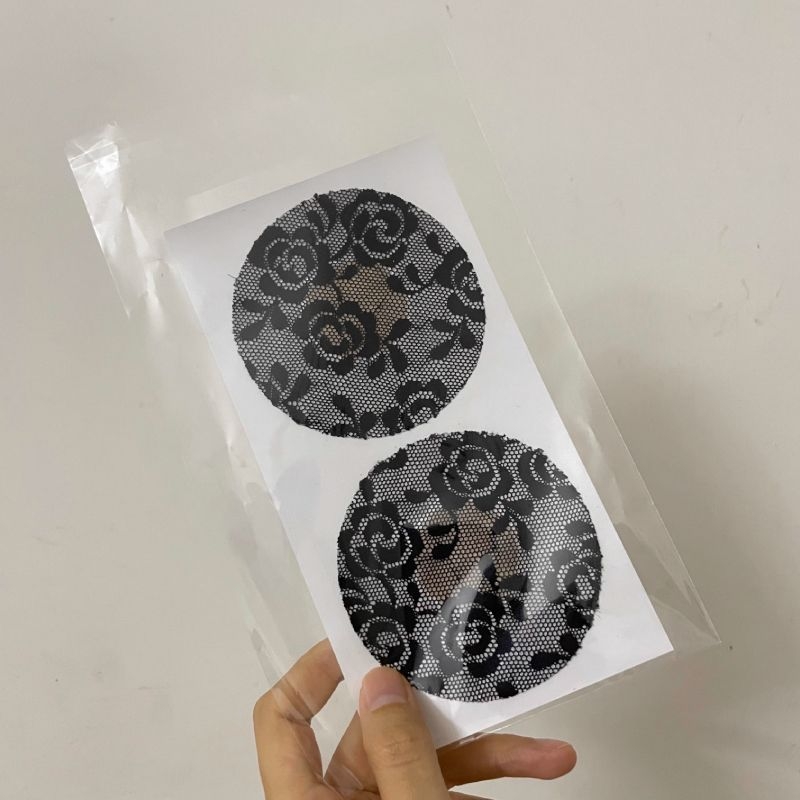 Rinnateip Nähtamatu rinnateip Seksikas kumavastane ühekordselt kasutatav pitsist riidest näo rinnateip Ujumisriiete riidest rinnakleebised