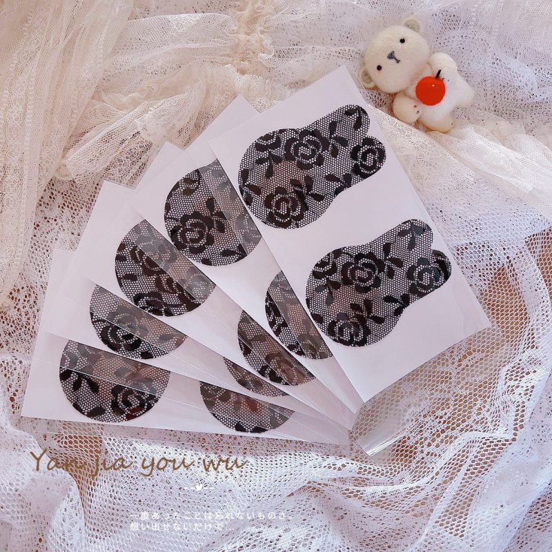 Rinnateip Nähtamatu rinnateip Seksikas kumavastane ühekordselt kasutatav pitsist riidest näo rinnateip Ujumisriiete riidest rinnakleebised