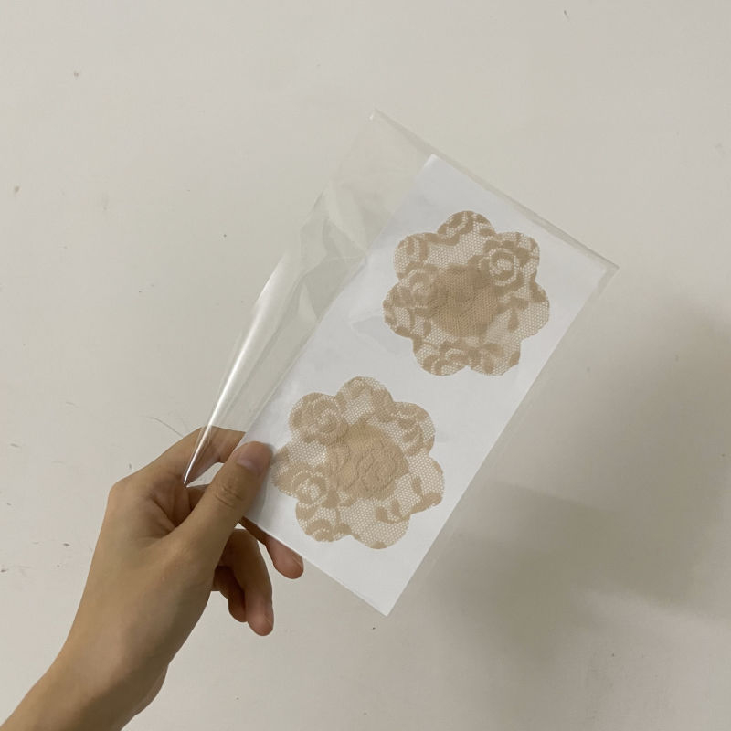 Rinnateip Nähtamatu rinnateip Seksikas kumavastane ühekordselt kasutatav pitsist riidest näo rinnateip Ujumisriiete riidest rinnakleebised