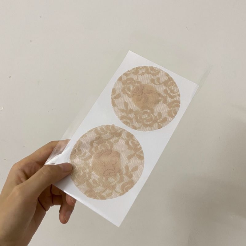 Rinnateip Nähtamatu rinnateip Seksikas kumavastane ühekordselt kasutatav pitsist riidest näo rinnateip Ujumisriiete riidest rinnakleebised