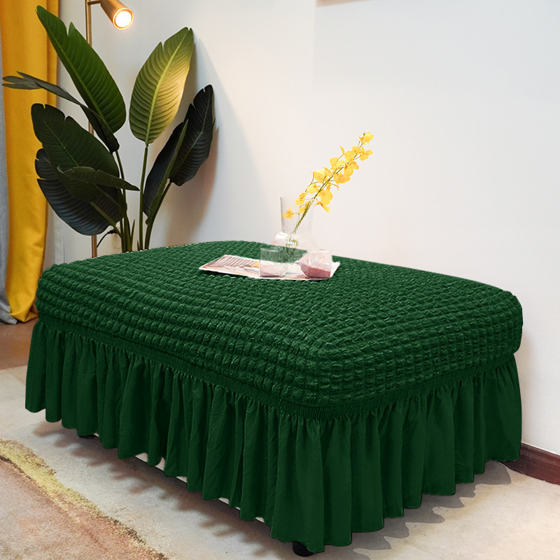 Плътен цвят, универсален калъф за педали Seersucker, домашен калъф за педали без ръкави, модерен прост еластичен калъф за диван